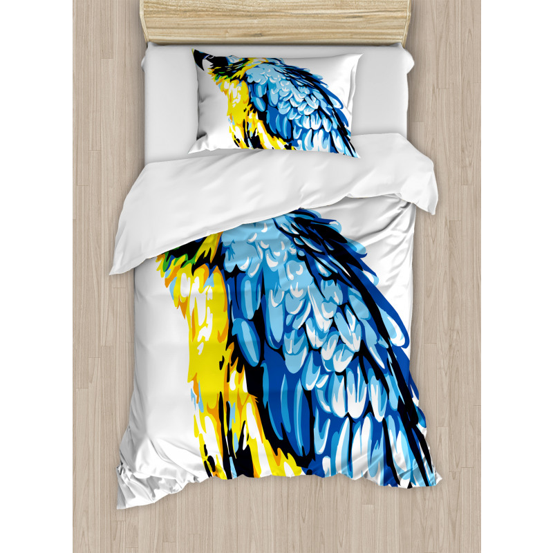 Exotic Parrot Painting Duvet Cover Set