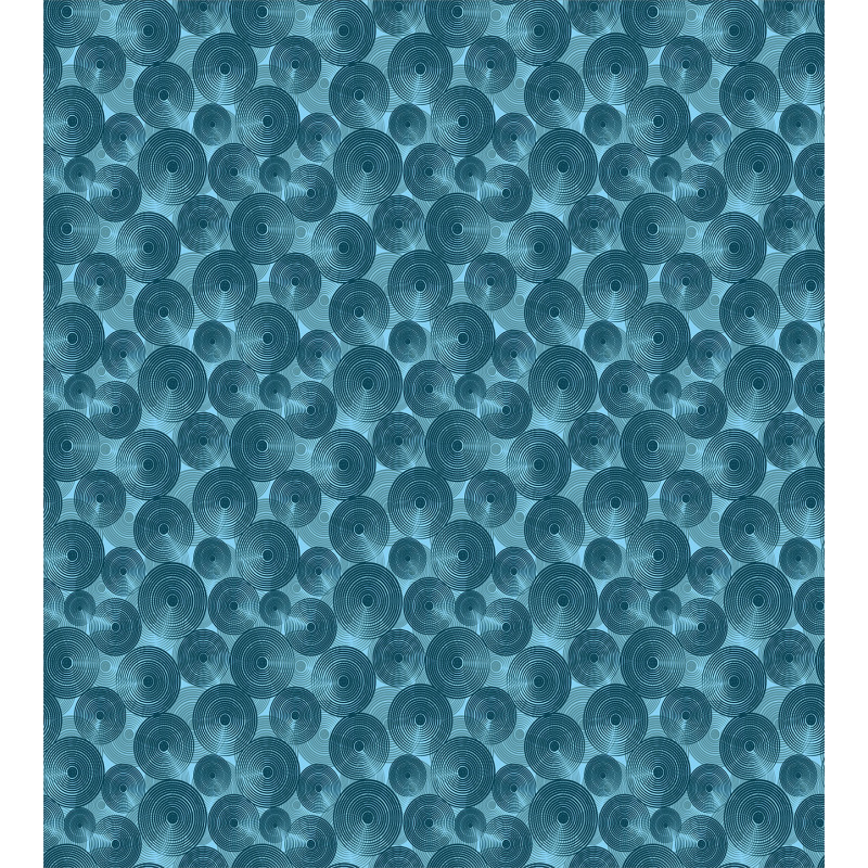 Circles Dots Rounded Tile Duvet Cover Set