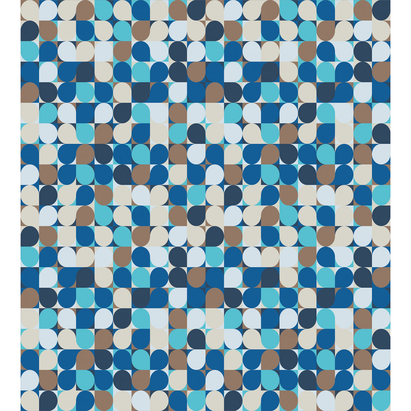 Pastel Mosaic Pattern Duvet Cover Set