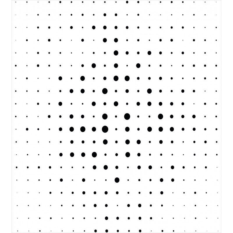 Big Little Pop Art Dots Duvet Cover Set