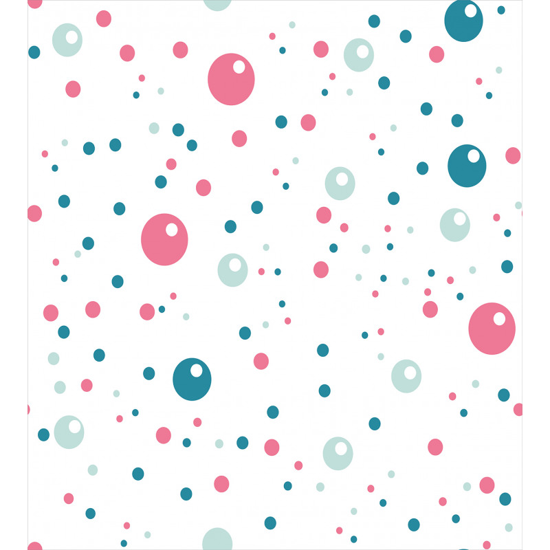 Pastel Color Polka Dots Duvet Cover Set