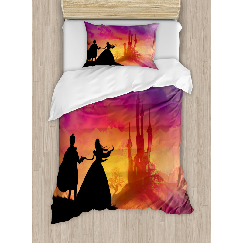 Prince Princess Castle Duvet Cover Set