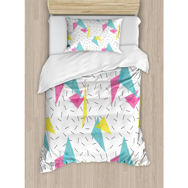 Memphis Style Forms Duvet Cover Set