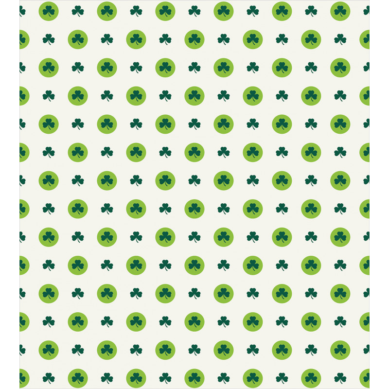 Clovers Green Dots Irish Duvet Cover Set