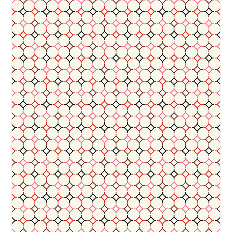 Hexagonal Shaped Lines Duvet Cover Set