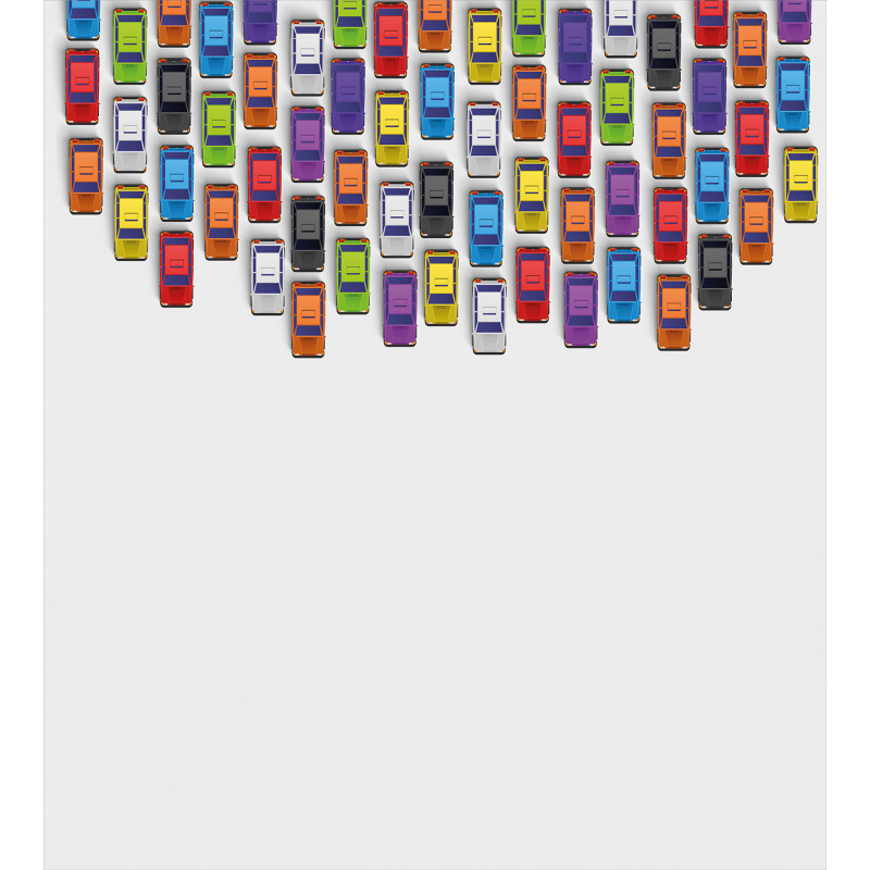 Traffic Jam Cars Duvet Cover Set