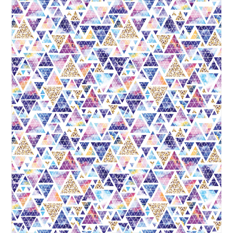 Triangular Space Art Duvet Cover Set