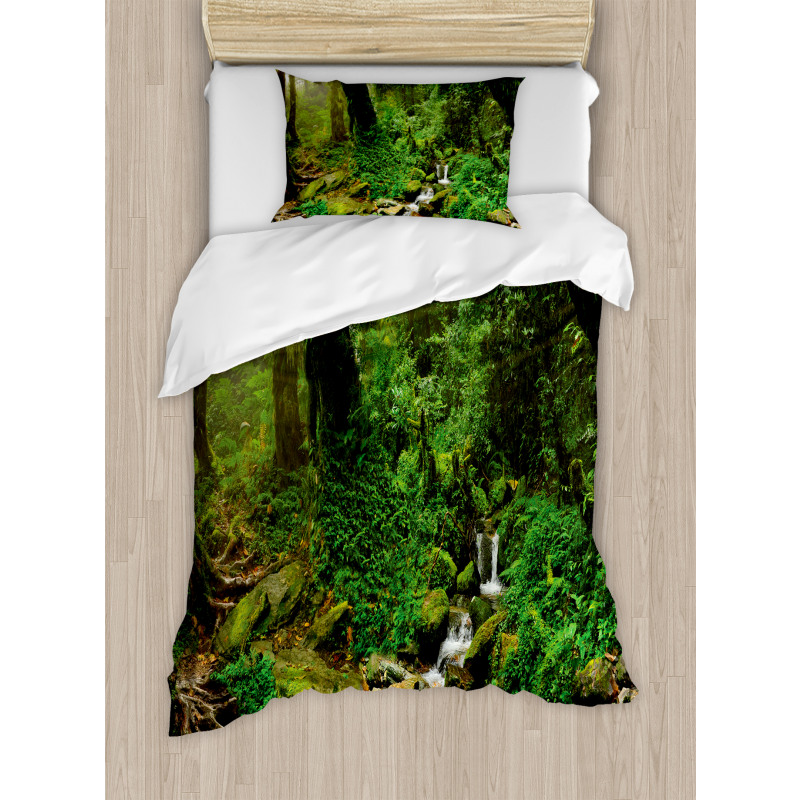 Rainforest Trees Nepal Duvet Cover Set