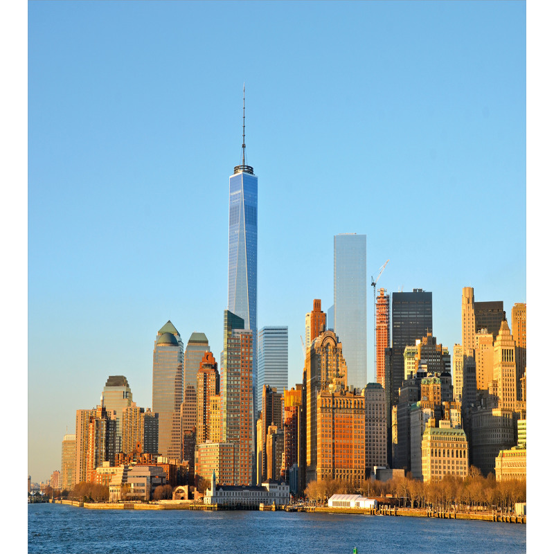 New York City Skyline Duvet Cover Set