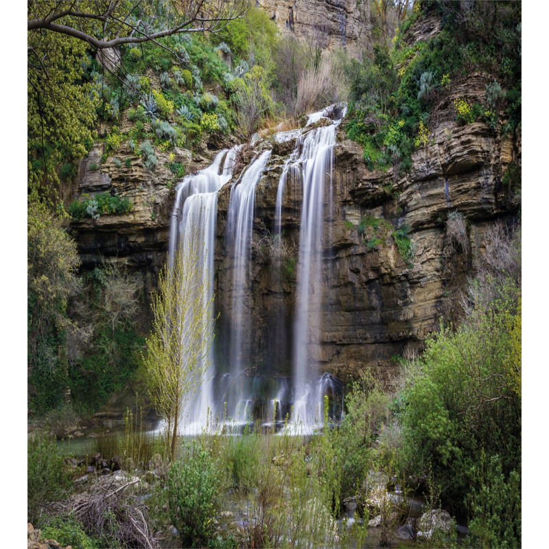 Waterfall Forest Sicily Duvet Cover Set