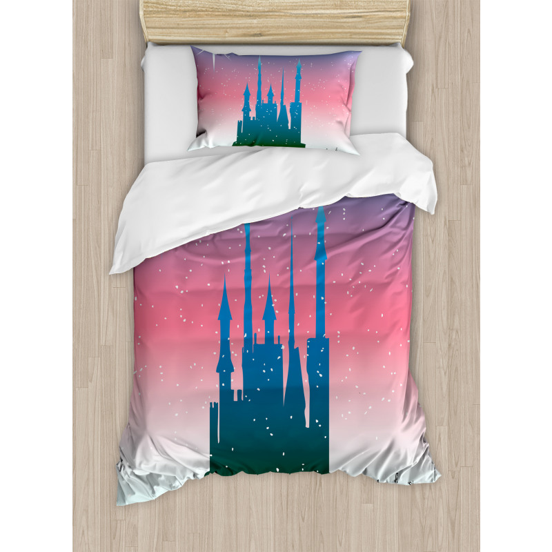 Medieval Castle Stars Duvet Cover Set