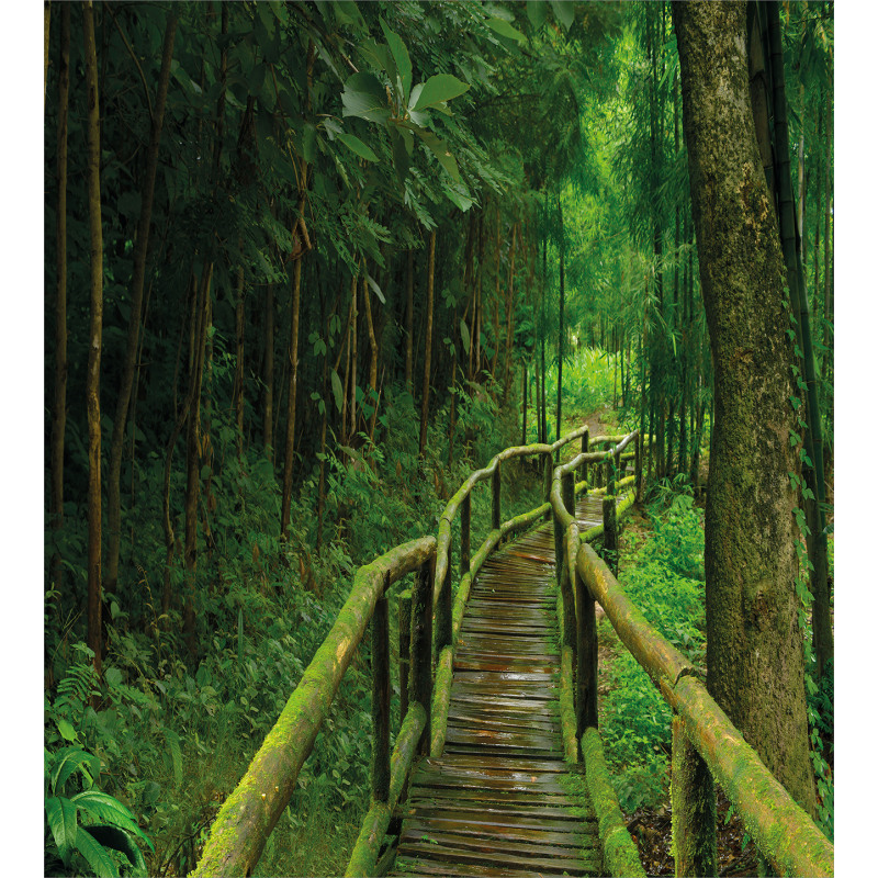 Rainforest in Thailand Duvet Cover Set