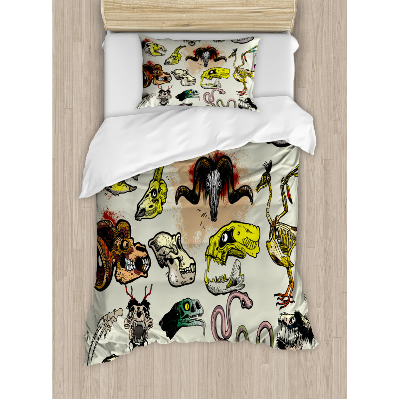 Skeleton Gothic Duvet Cover Set