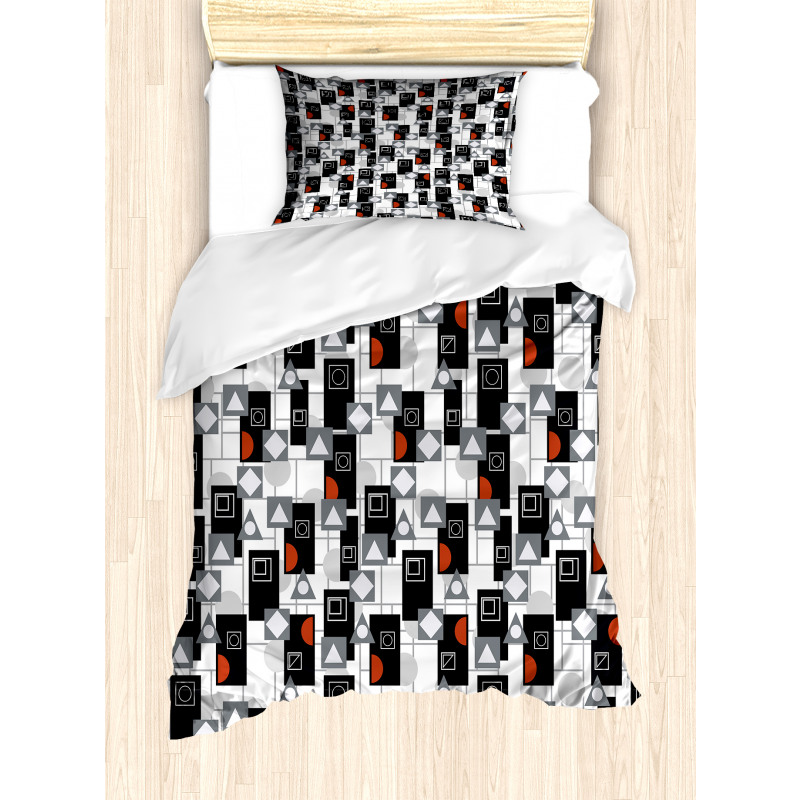 Creative Modern Shapes Duvet Cover Set