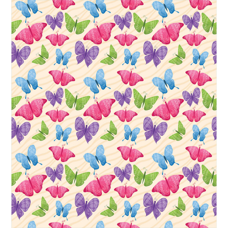 Colorful Butterflies Duvet Cover Set