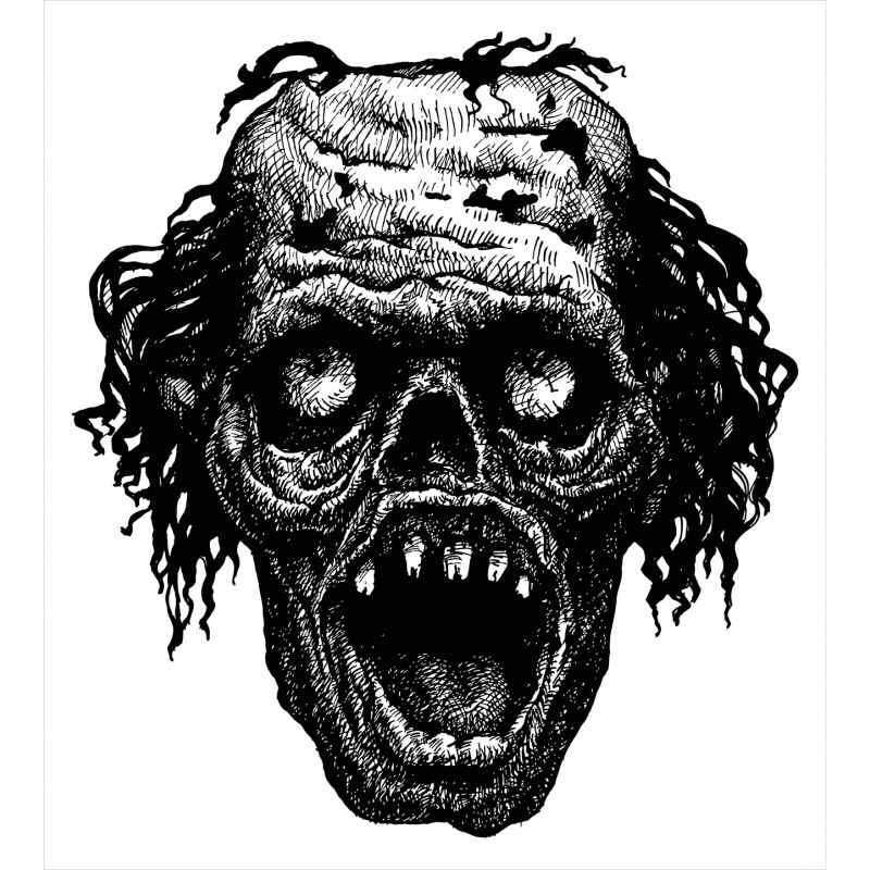 Zombie Evil Dead Man Duvet Cover Set