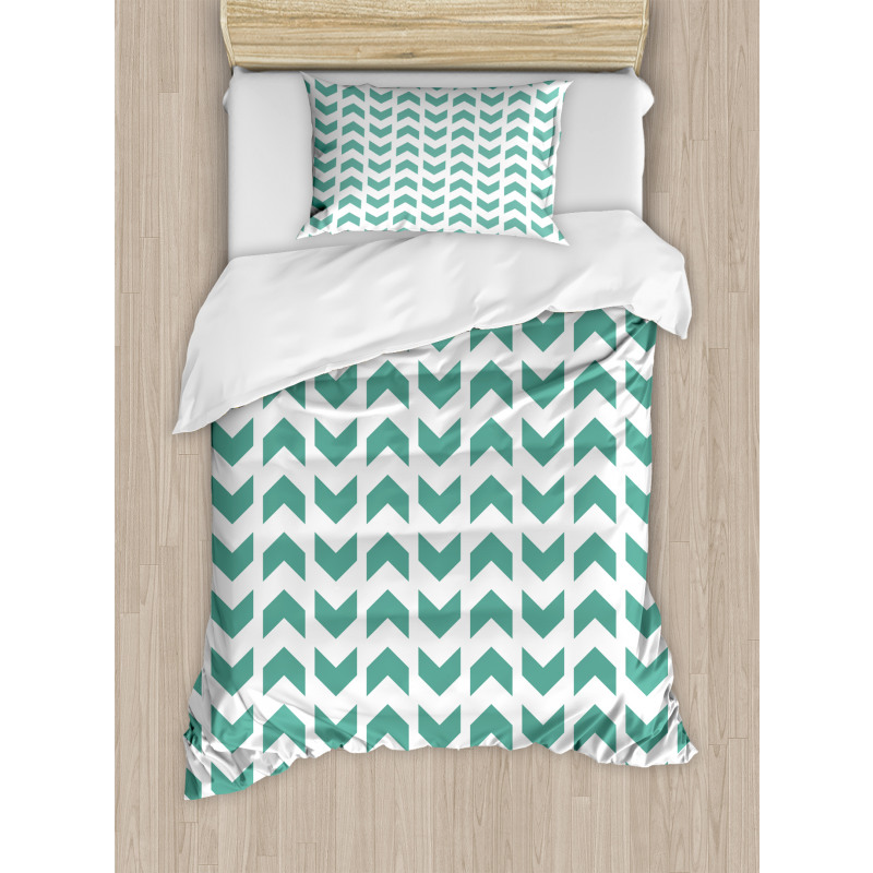 Abstract Zigzag Tribal Duvet Cover Set