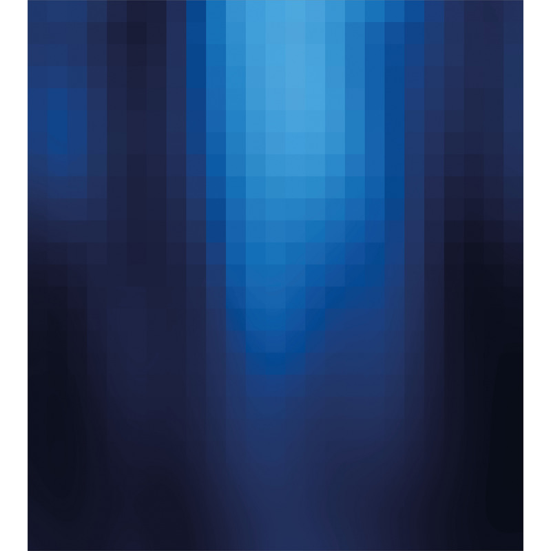 Blurry Mosaic Pixel Square Duvet Cover Set