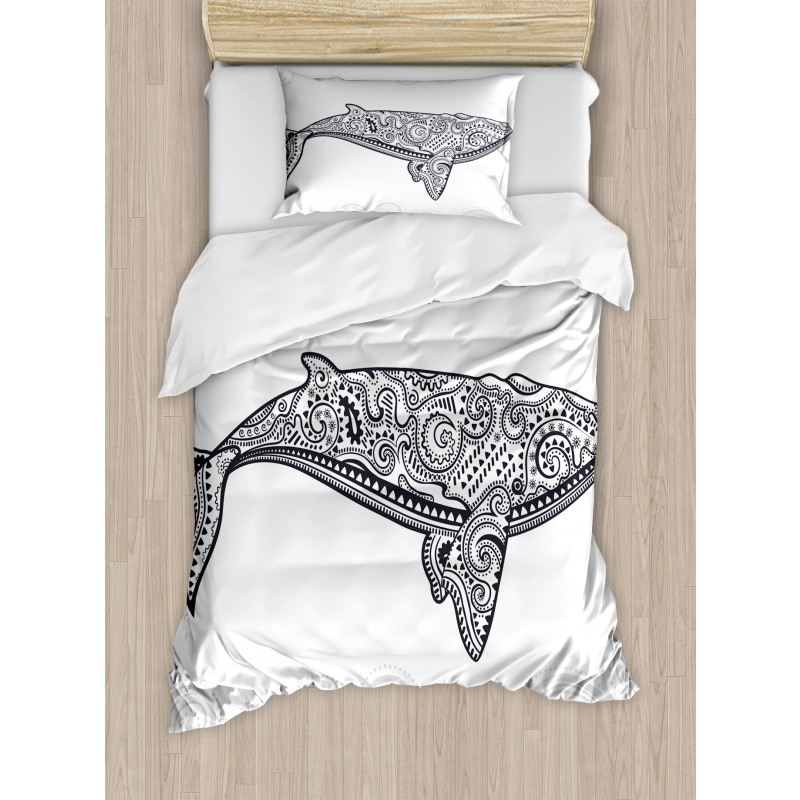 Big Fish Oriental Duvet Cover Set