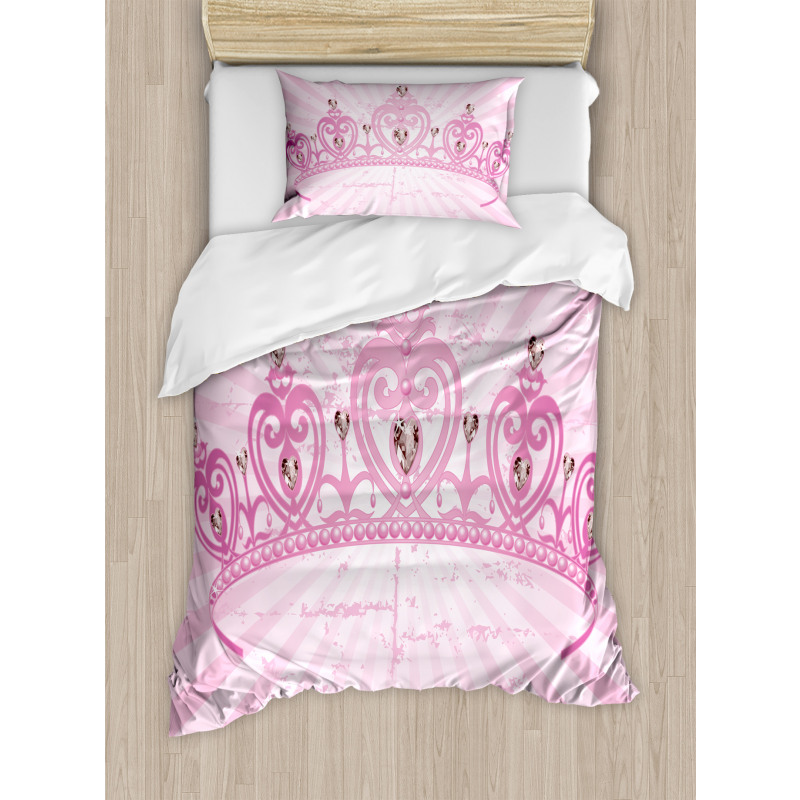 Pink Princess Duvet Cover Set