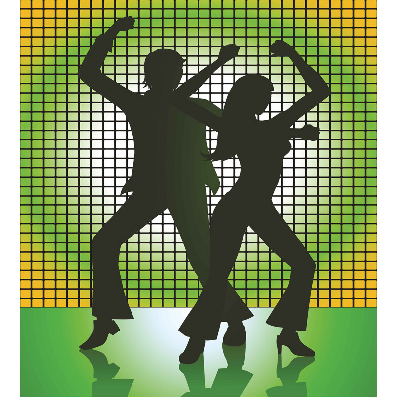 Disco Couple Dance Duvet Cover Set