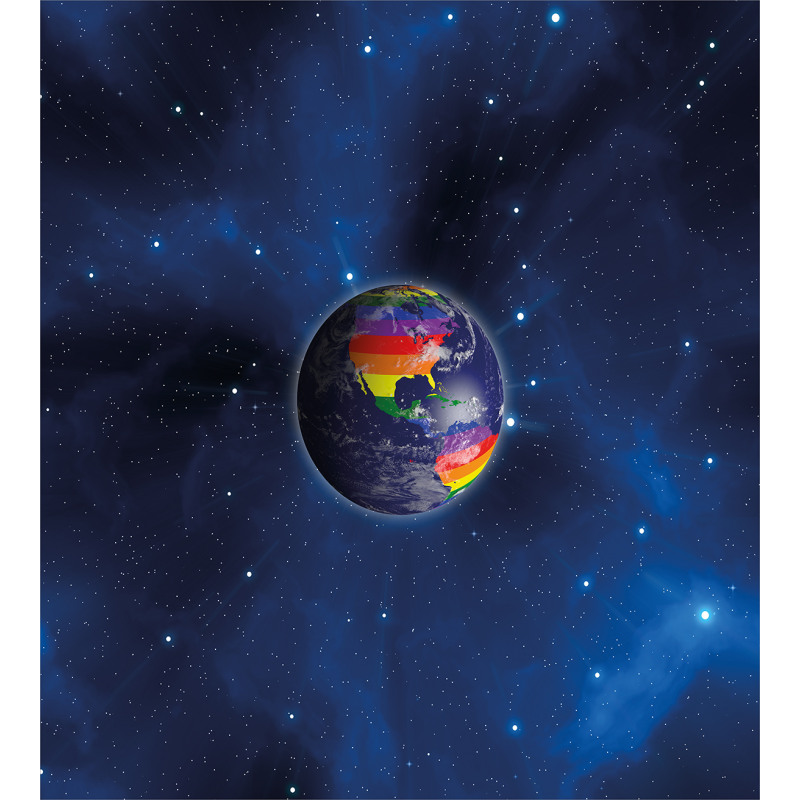 Earth LGBT Colors Duvet Cover Set