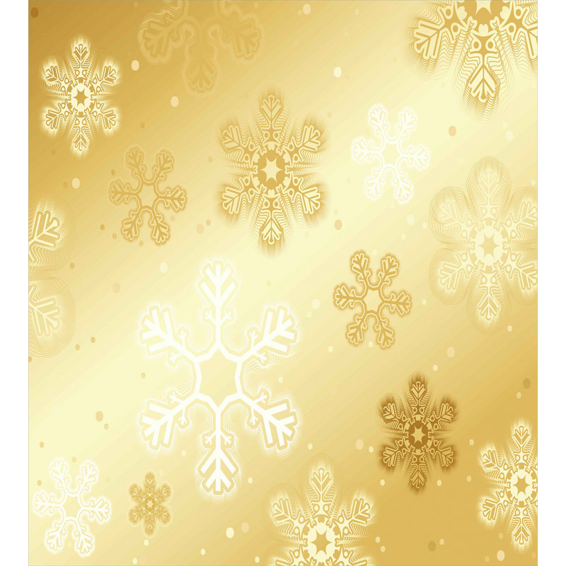 Snowflakes Noel Yule Duvet Cover Set