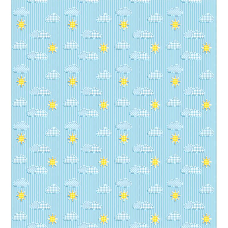 Clouds and Sun Duvet Cover Set