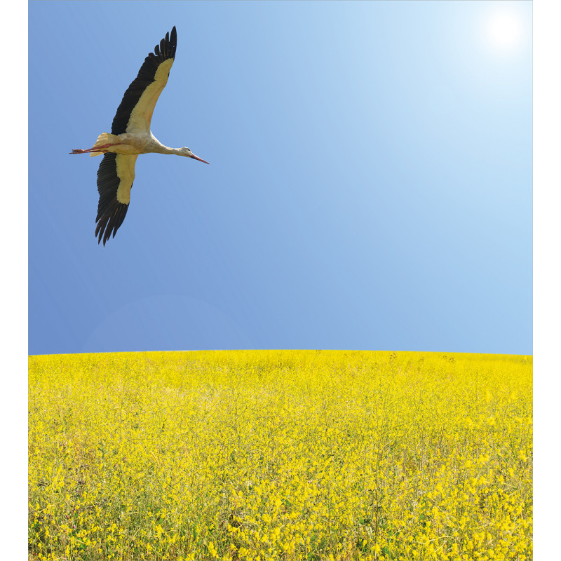 Stork Flying Duvet Cover Set