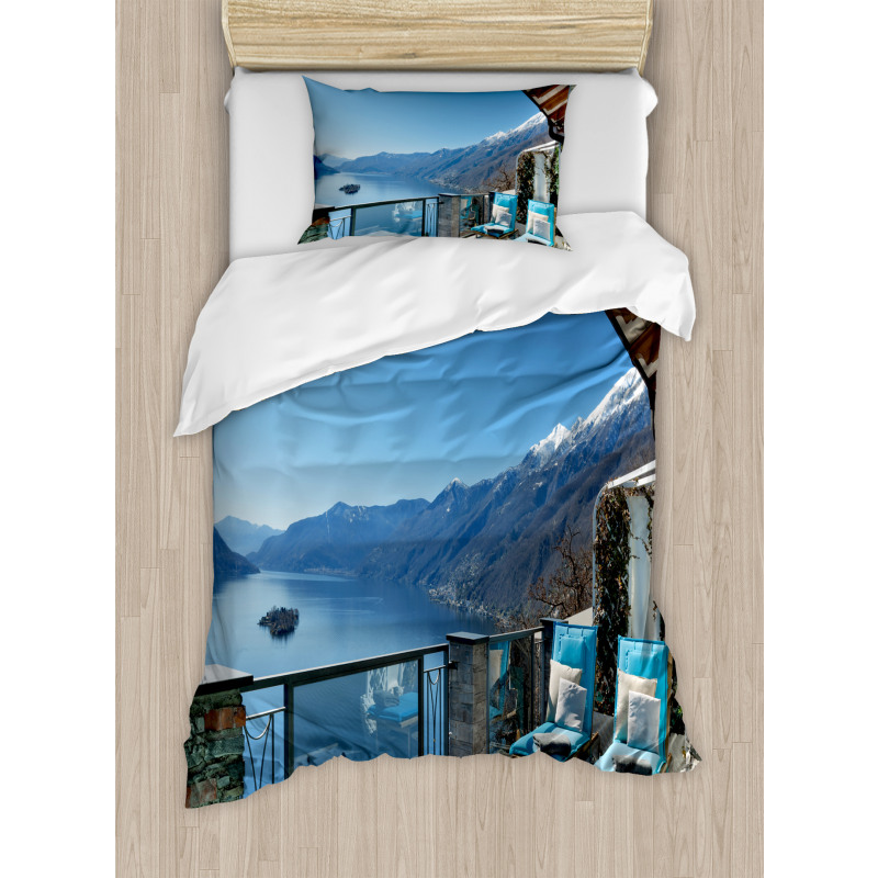 Lake Sea View Holiday Duvet Cover Set