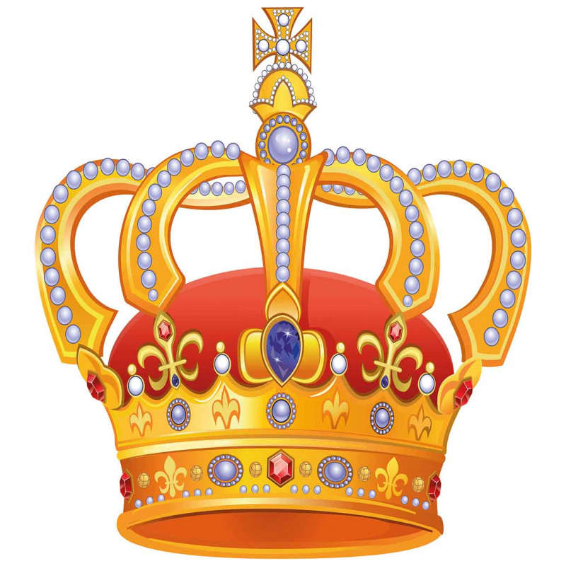 Majestic Royal Sign Crown Duvet Cover Set