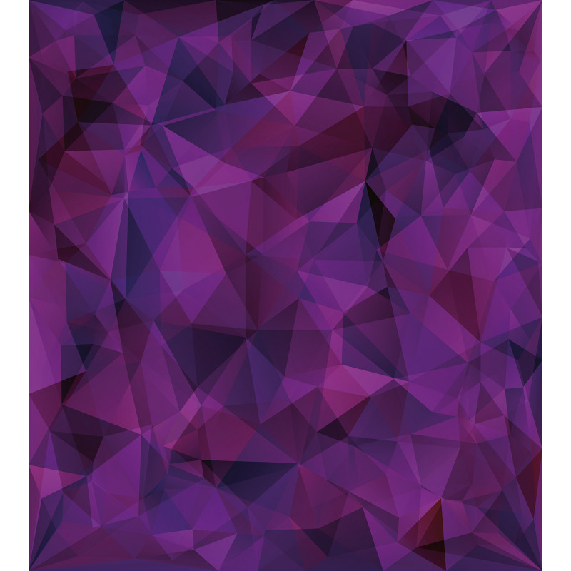 Triangle Purple Shape Duvet Cover Set