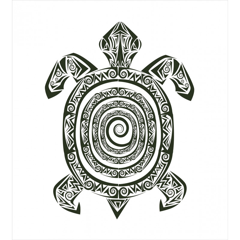 Turtle Maori Duvet Cover Set