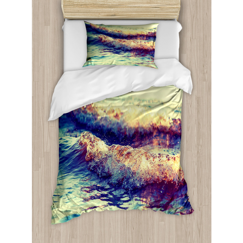 Calm Sea Theme Pastoral Duvet Cover Set