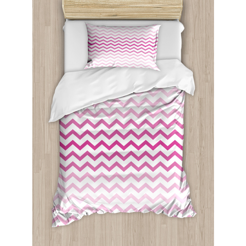 Twisted Parallel Lines Duvet Cover Set