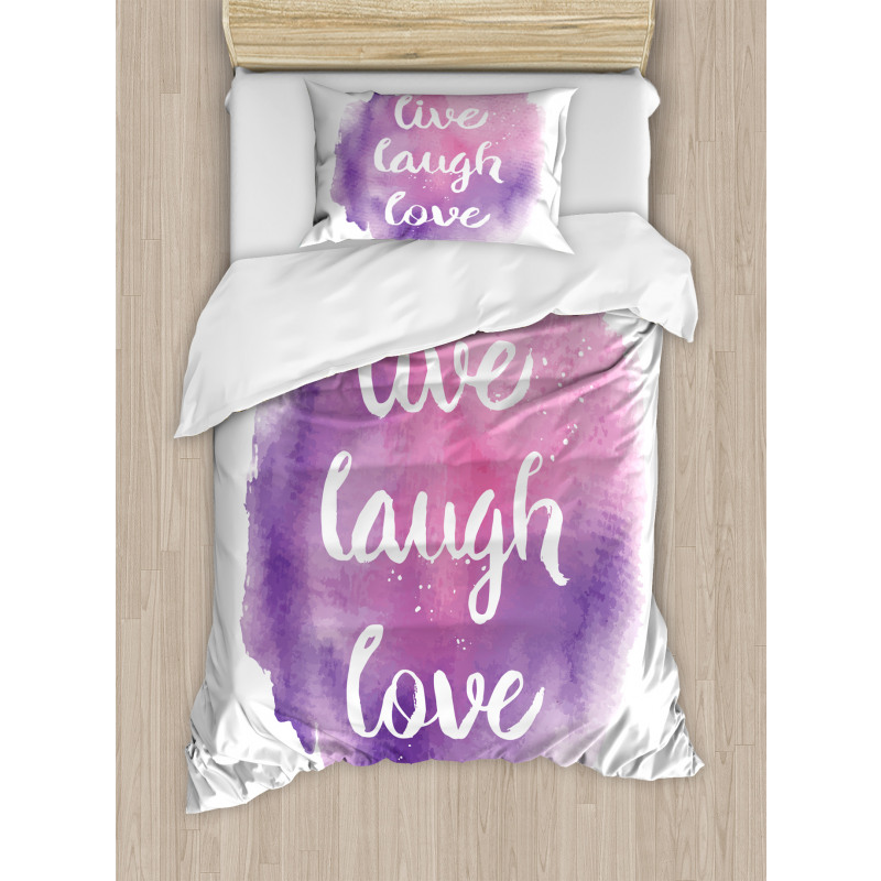 Wise Life Art Duvet Cover Set