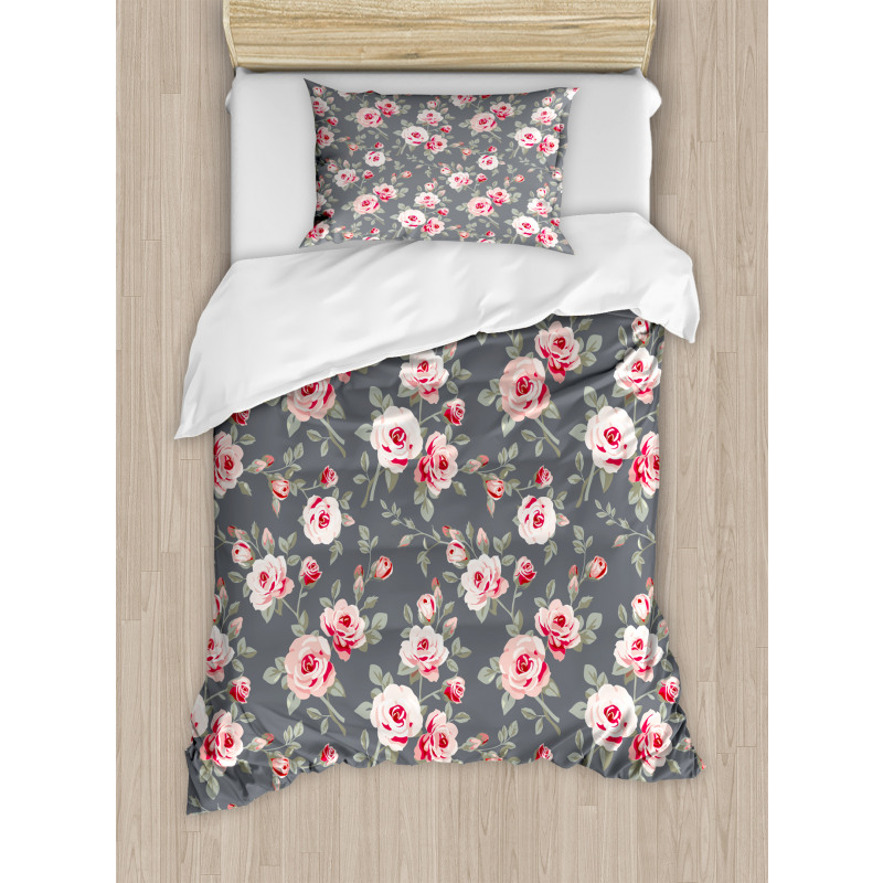 Rural Buds Vintage Duvet Cover Set