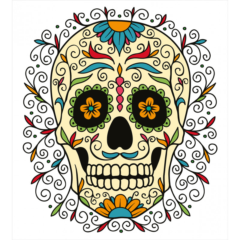 Calavera Featured Duvet Cover Set