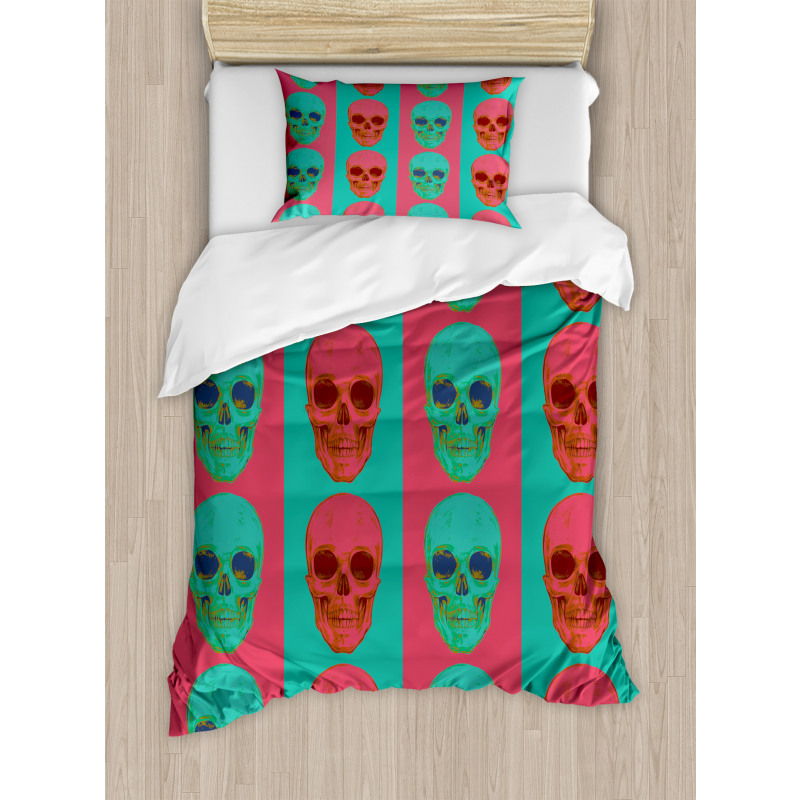 Skull Gothic Duvet Cover Set