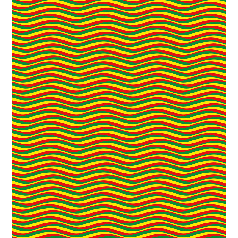 Ethiopian Wavy Stripes Duvet Cover Set