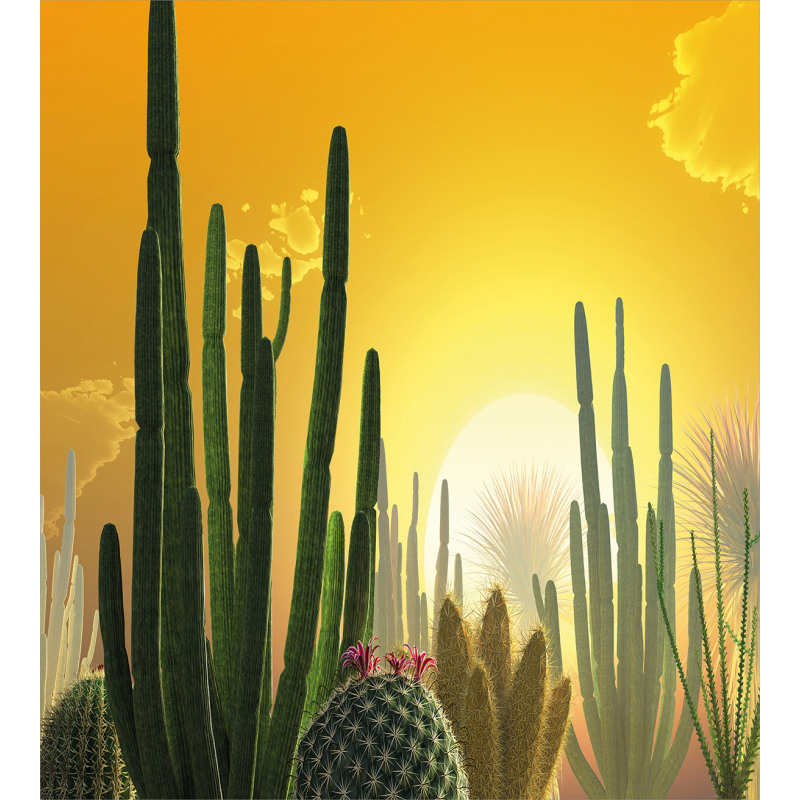 Sunset Desert Ecology Duvet Cover Set