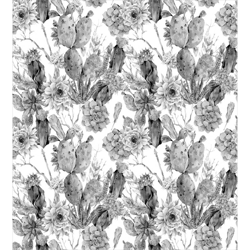 Boho Style Botanical Duvet Cover Set