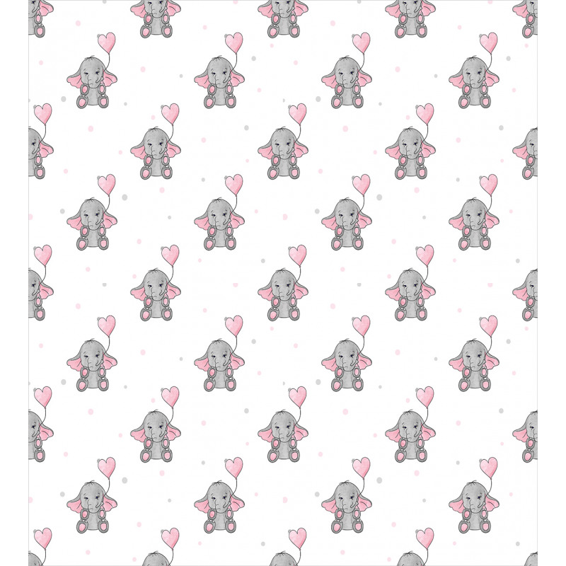 Heart Balloons Duvet Cover Set