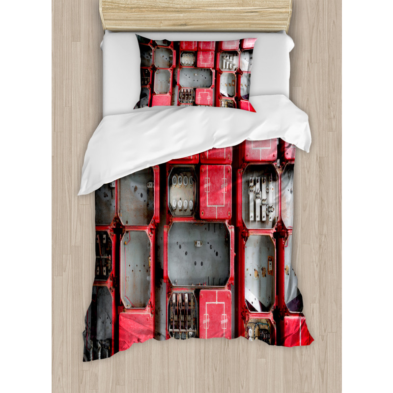 Fuse Cabinet Duvet Cover Set