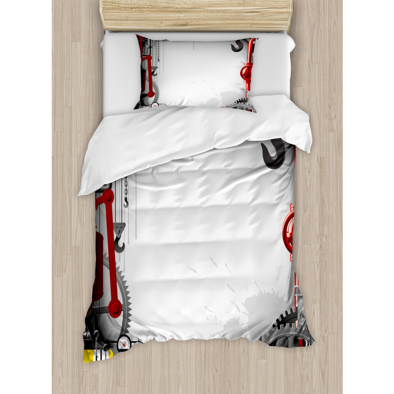 Pipes Meters Duvet Cover Set