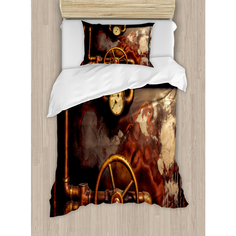 Steam Pipes Duvet Cover Set