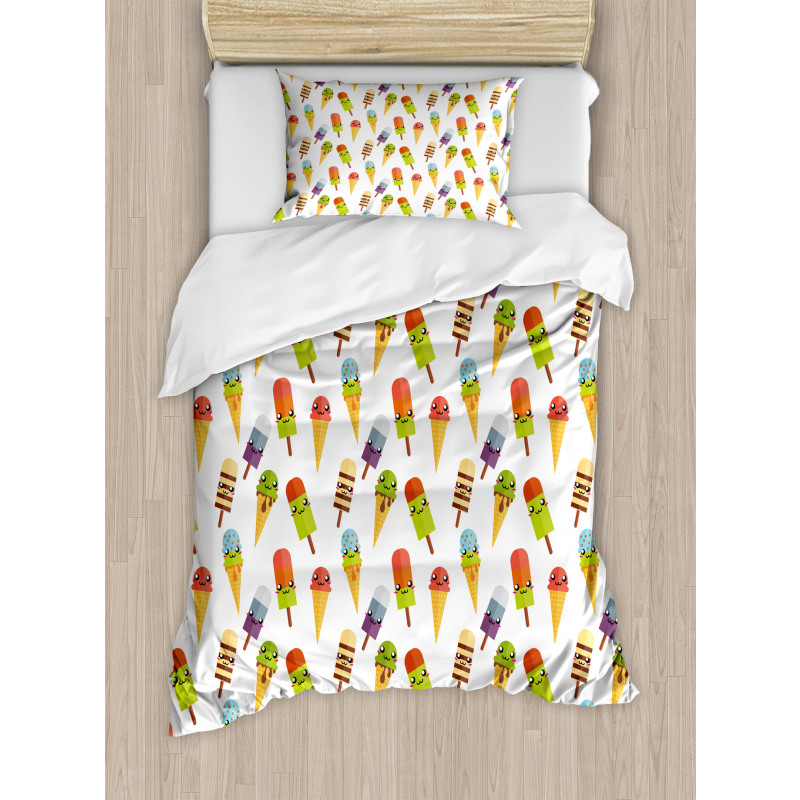 Colorful Yummy Duvet Cover Set