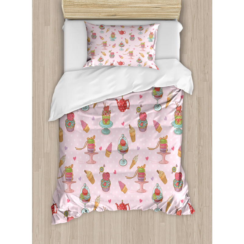 Teapots Cookies Duvet Cover Set