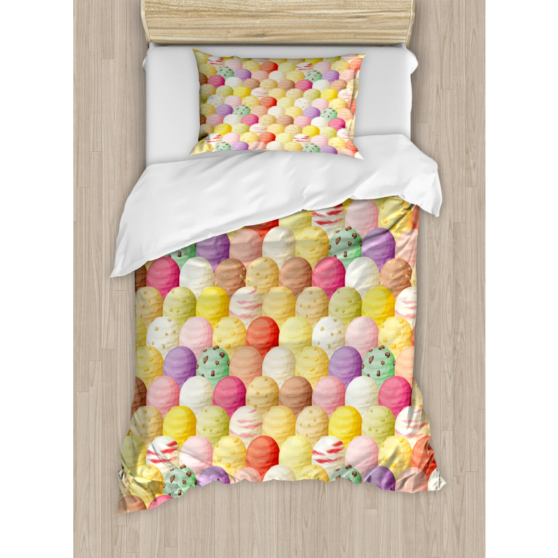 Flavor Toppings Duvet Cover Set