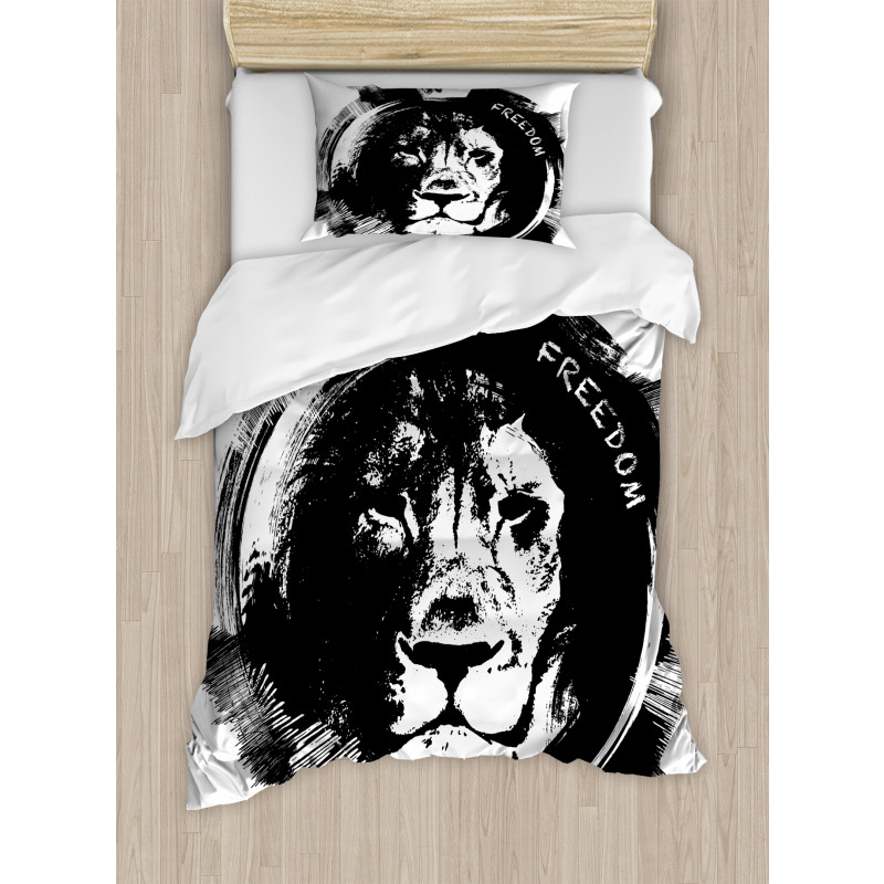 King of the Forest Freedom Duvet Cover Set